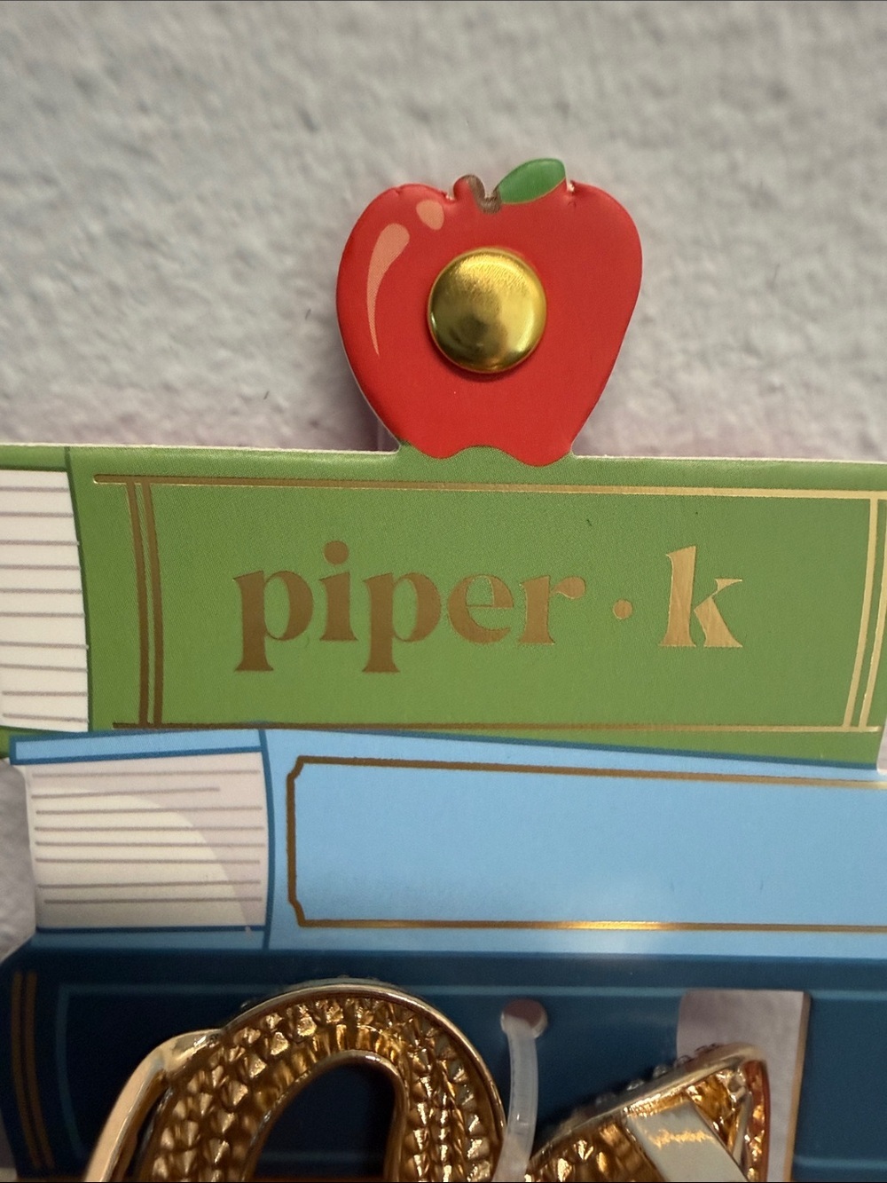Piper K | Whimsical Rhinestone Scissor Metal Hair Clip - Picture 2 of 8